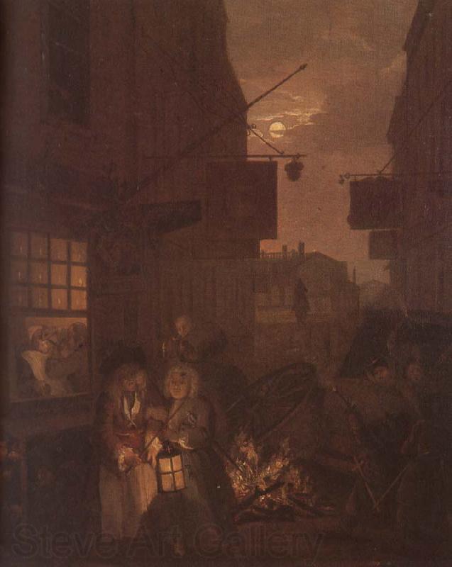 unknow artist malning w hogarth